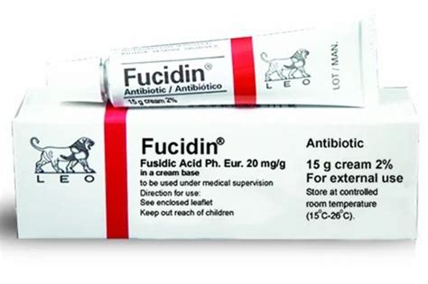 Topical-Antibiotic With Steriods - Fucidin Cream Manufacturer ...