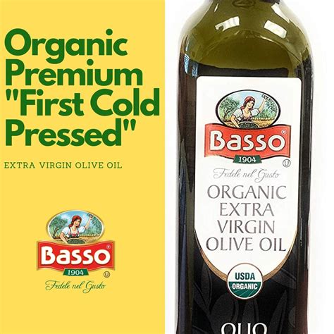 Basso ORGANIC | Premium "First Cold Pressed" Extra Virgin Olive Oil 16 – Manzo Food Sales