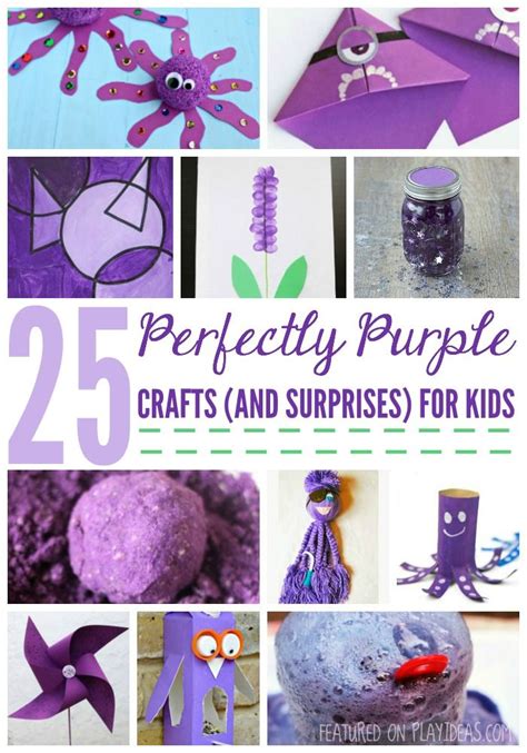 25 Perfectly Purple Crafts (And A Few Surprises) For Kids | Purple ...