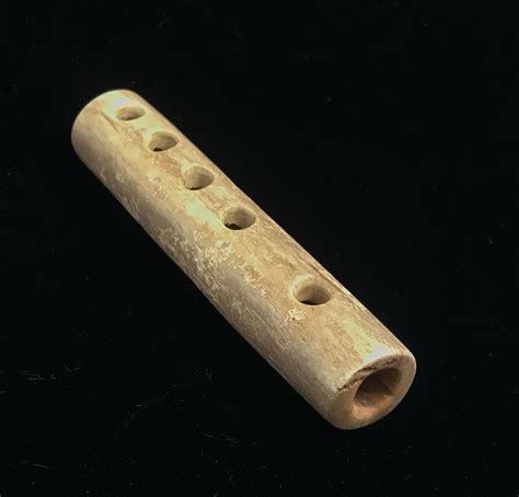 Bone flute, Early Neolithic period, Manchuria Culture, 骨笛, 新石器時代, 滿洲文化,IMG 1852 01 - Prehistoric ...