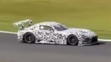 Toyota GR GT3 Concept Spied Testing On The Track With Throaty Exhaust Note