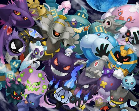 Pokemon - Ghost type by kemonomichi on DeviantArt