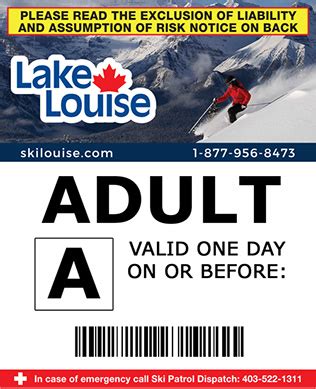 Lift Tickets | Ski Louise