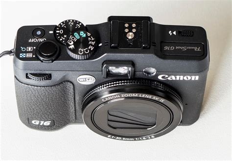 Camera Ergonomics: Canon G16 Advanced Compact Camera Review