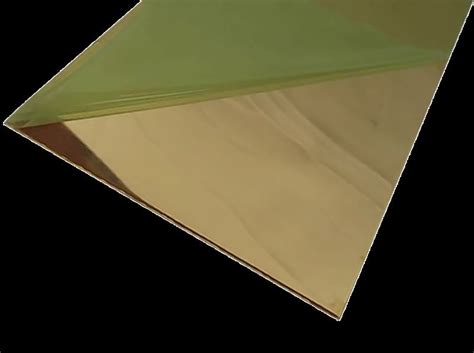 C464 Naval Brass Sheet 1/8" (.125") x 24" x 36" (#8 Mirror Polished) | eBay