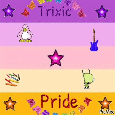 Trixic flag gif for Pride month 2024 - Free animated GIF - PicMix