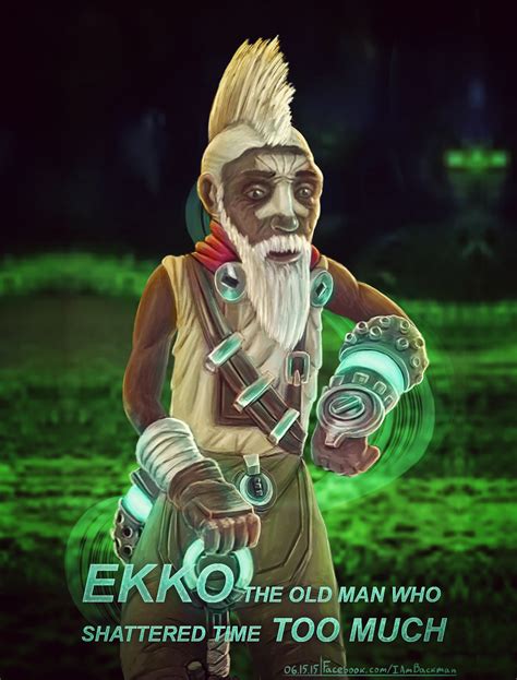 Ekko "The boy who shattered time" by IAmBackMan on Newgrounds