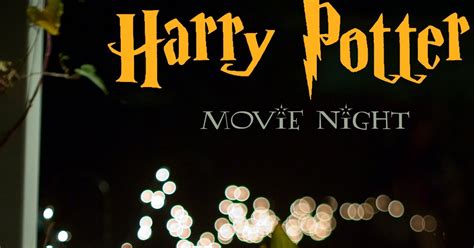 Phoenix Event Planning: Harry Potter Movie Night