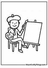 Printable Painting Coloring Pages Updated 2023 sketch template
