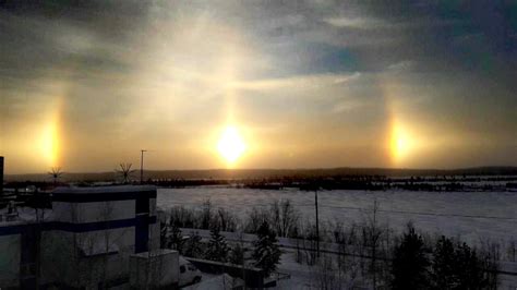 Surreal sun dog phenomenon lights up the sky of western Siberia in pictures - Strange Sounds