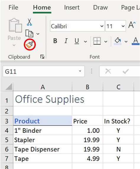 Shortcut Key for Format Painter in Excel (Pro Tip!) - Onsite Training