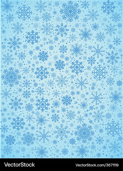 Frosty snowflakes background Royalty Free Vector Image