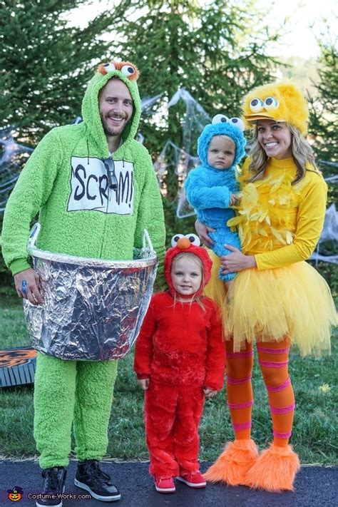 Sesame Street Family Costume | Unique DIY Costumes