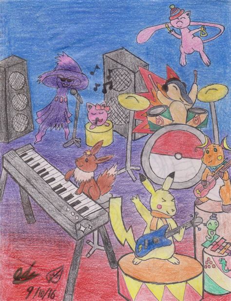 Pokemon Band by somerandomguynumber1 on DeviantArt