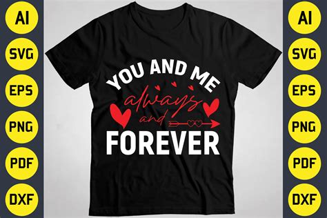 You and Me Always and Forever Design Graphic by Creative T-Shirts ...