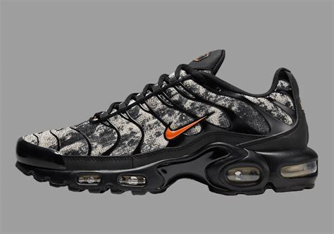 Nike TN Air Max Plus Black Orange Camo | Sitboy Sneaker Club