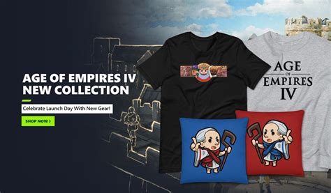 Get New Age of Empires IV Merch! - Age of Empires