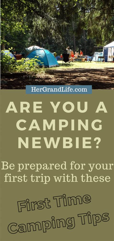 First Time Camping Tips To Read Before Your First Trip