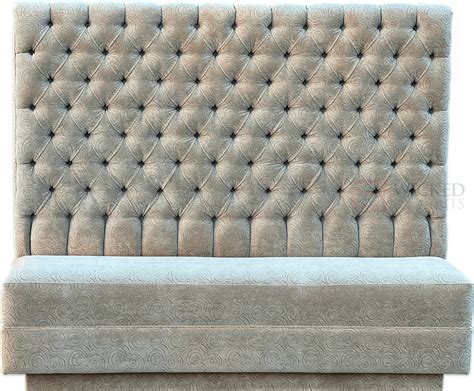 Custom High Back Tufted Banquette | WickedElements.com