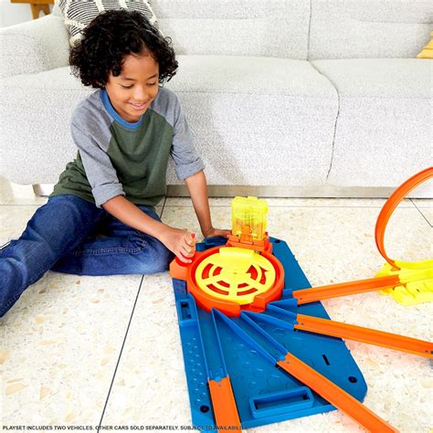 Hot Wheels® Track Builder Unlimited™ Rapid Launch Builder Box- Shop Hot ...