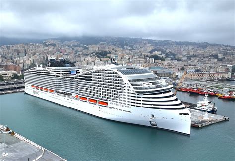 MSC Cruises' Biggest Ship Begins Mediterranean Voyages