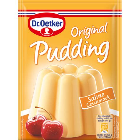 Dr. Oetker Original Pudding Cream Flavor 3-Pack