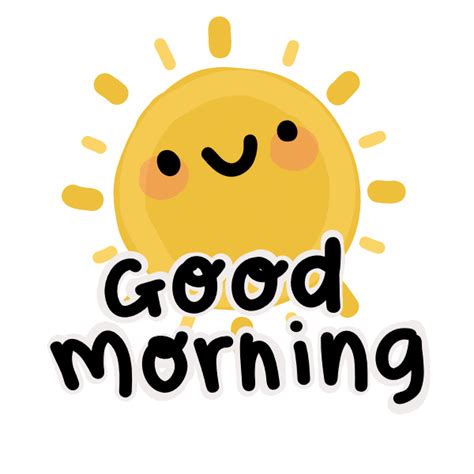 Good Morning Stickers - Find & Share on GIPHY