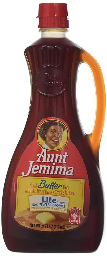 Aunt Jemima Butter Lite Syrup (710g): Amazon.co.uk: Grocery