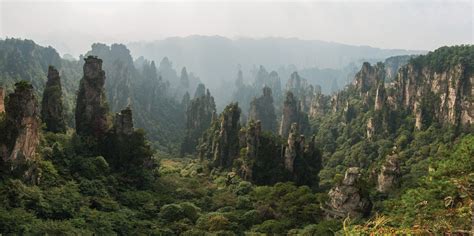 Zhangjiajie National Forest Park [9263x4750] /u/Xrahym : r/ImagesOfEarth