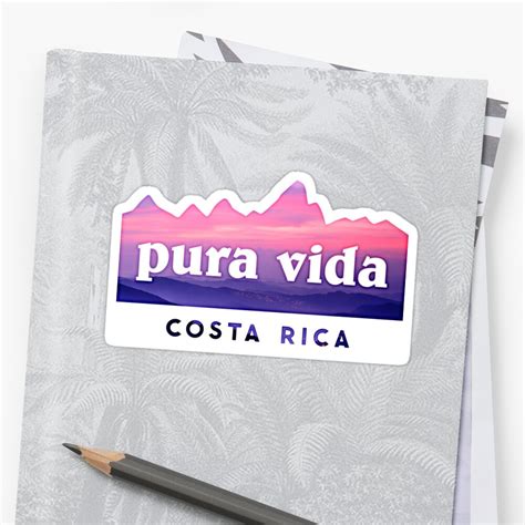 "Pura Vida" Stickers by garci | Redbubble