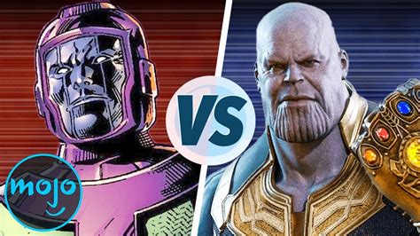 Kang the Conqueror vs Thanos - Patabook Entertainment