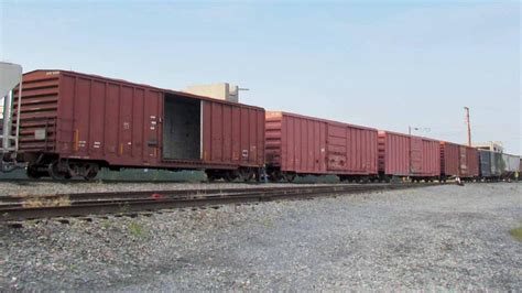 Freight Train Boxcar