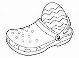 Crocs Croc Pinclipart Listimg Sketch Coloring Page sketch template