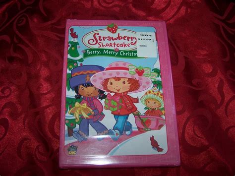 Strawberry Shortcake - Berry, Merry Christmas (DVD, 2003) for sale ...