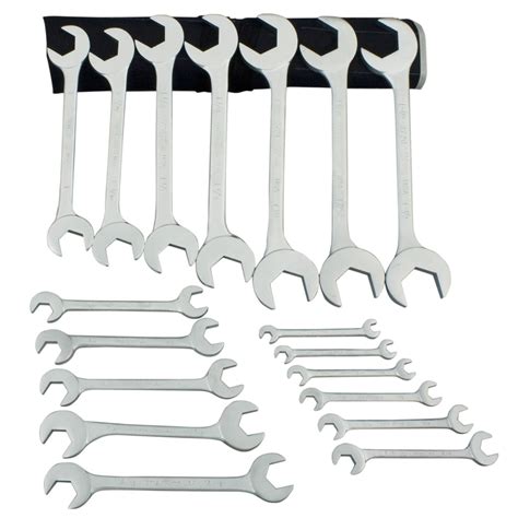 Angle Opening SAE Hydraulic Wrench Set - 18-Pc | Martin Sprocket & Gear | OB18K