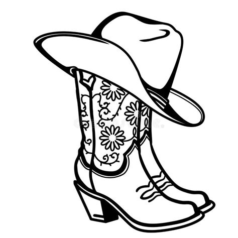 Cowgirl Black White Stock Illustrations – 520 Cowgirl Black White Stock Illustrations, Vectors ...