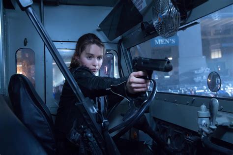 Emilia Clarke - Terminator Genisys Movie Photos