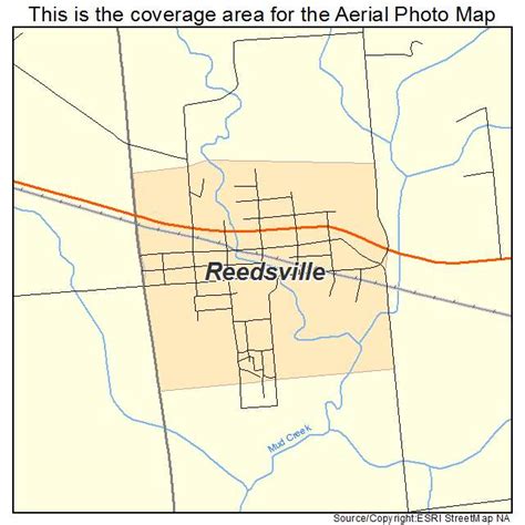 Aerial Photography Map of Reedsville, WI Wisconsin