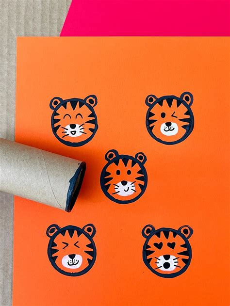 Tiger Crafts For Preschool