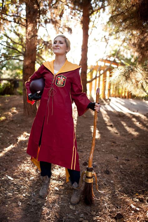 For Halloween, my photographer friend took these sweet pictures of my Quidditch costume! :D ...