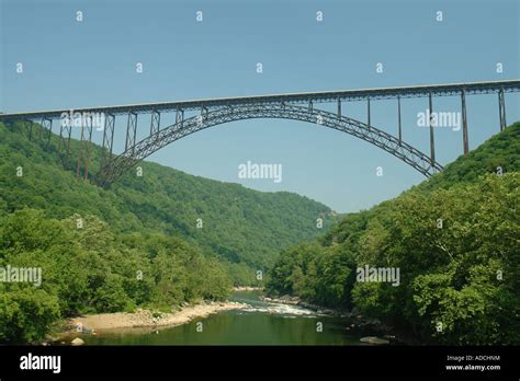 AJD58844, Fayetteville, WV, West Virginia, New River Gorge Bridge Stock ...