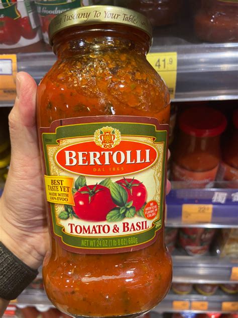 Bertolli Tomato & Basil Sauce - 1Source