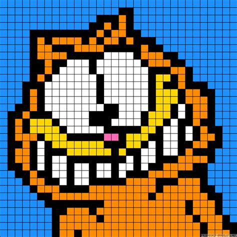 Pixel arts «Garfield»