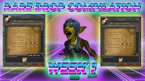 Uldaman Rare Drop Compilation 1 ⭐️ Week 1/4 ⭐️ 210/1,000 Runs ⭐️ 17 ...