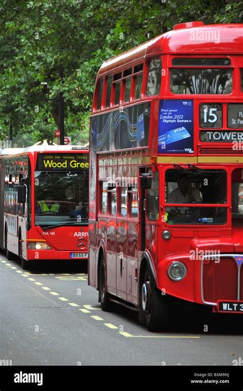 Bendy bus double decker bus hi-res stock photography and images - Alamy