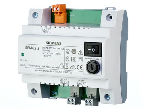 Siemens Transformer with On/Off SEM62.2 from Reece