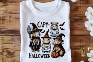 Capy-Halloween Capybara Png, Cute Capyba Graphic by DeeNaenon · Creative Fabrica