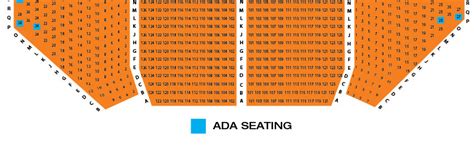 Ohio Theatre Seating Chart