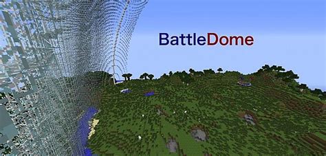 BattleDome Mini-game Map 1.20/1.19.2/1.19.1/1.19/1.18/1.17.1/1.17/Forge/Fabric projects minecraft