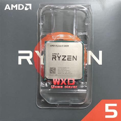 AMD Ryzen 5 2600 R5 2600 3.4 GHz Six-Core Twelve-Thread CPU Processor YD2600BBM6IAF Socket AM4 ...